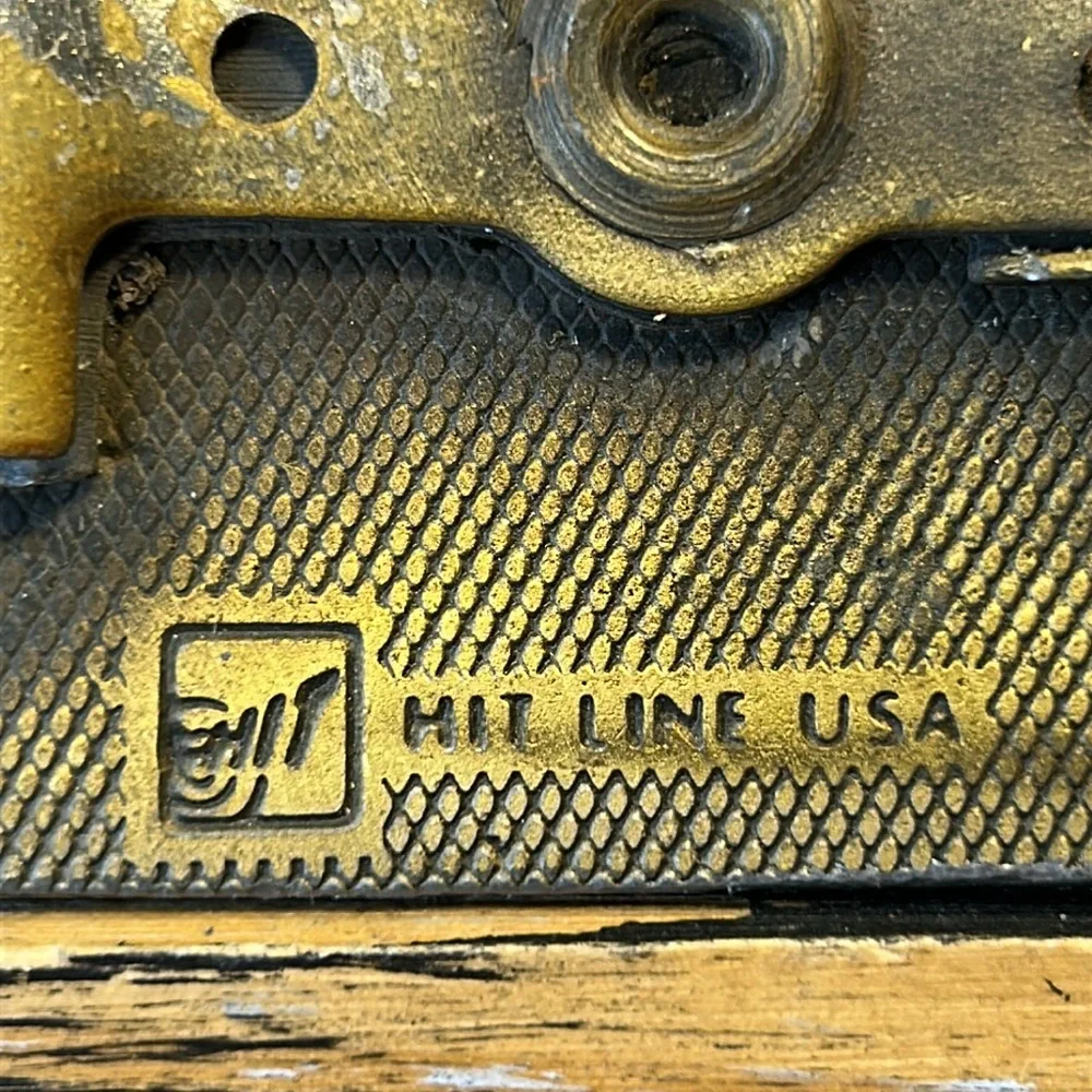 Center Line Tulsa, OK vintage belt buckle made in USA